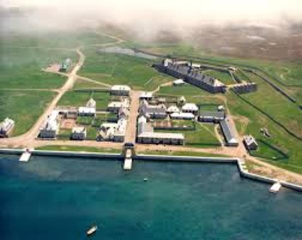 France founds Fortress of Louisbourg.