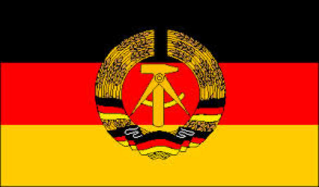 Soviet Union establishes the GDR