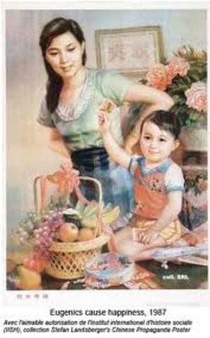 Début de la politique de l'enfant unique