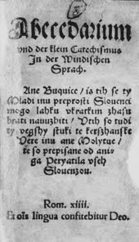 Primož Trubar: Abecednik in Katekizem