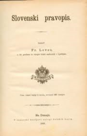 Fran Levec: Slovenski pravopis