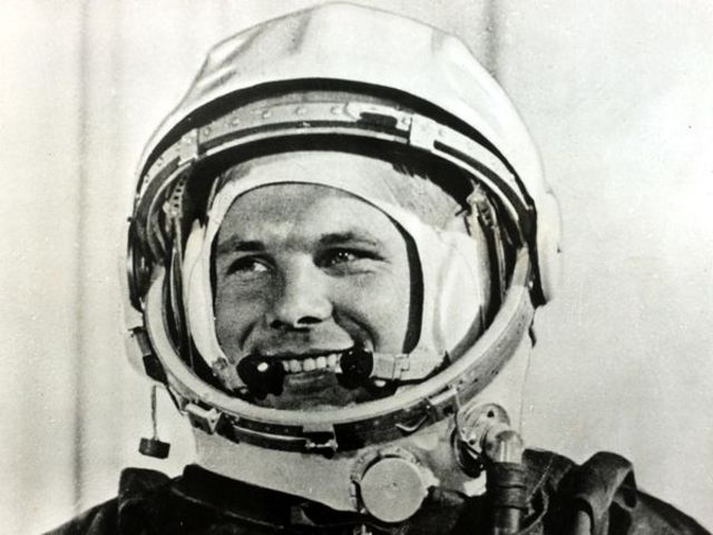 First human in space