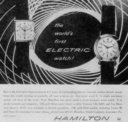 The first Electric watch
