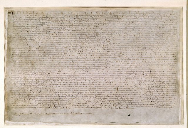 Distribution of Magna Carta