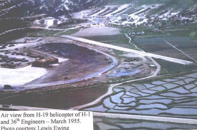 From the air - March 1955