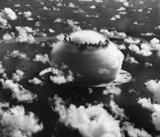 A second atomic bomb code named Fat Man was dropped on Nagaski