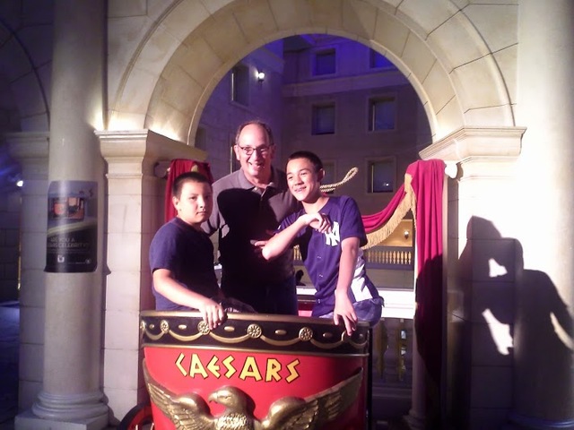 Went to Atlantic City With my Dad, Angelo, and I