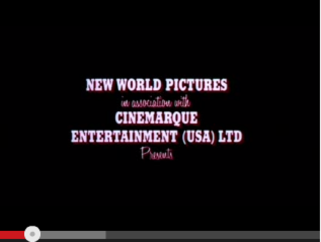 Production in title sequence