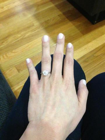 liz and damien engage