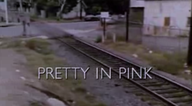 Title of film "Pretty In film"  0:39