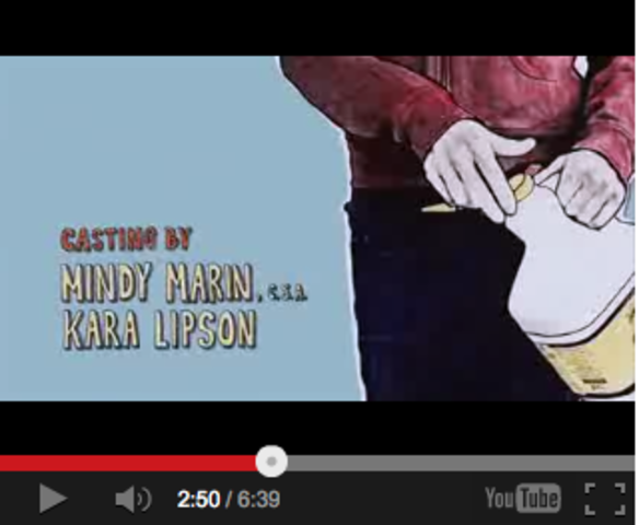 Casting by: Mindy Martin and Kara Lipson 2.50-2.52