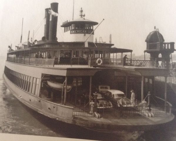 American Legion sails for the first time