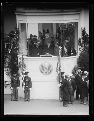 Franklin D. Roosevelt Takes Office