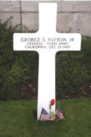 George Smith Patton Jr. died.