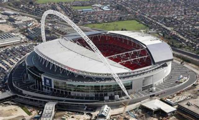 Wembley Stadium opened