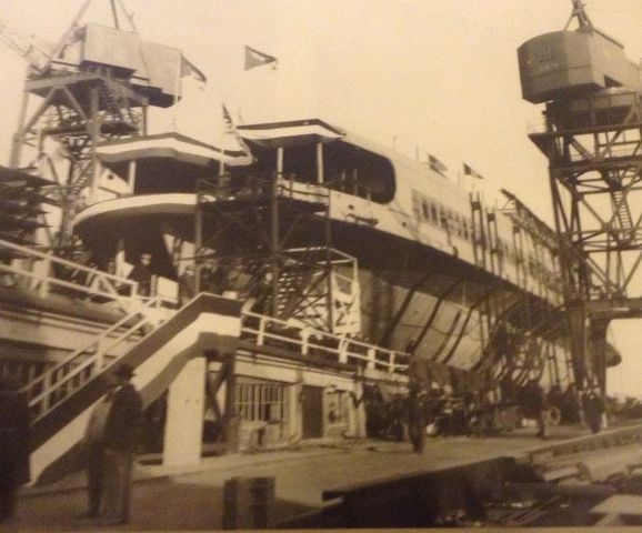 Verrazzano ferryboat launched