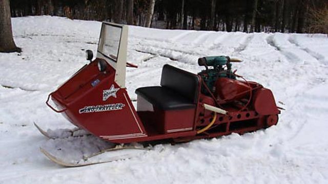 Polaris First Snowmobile
