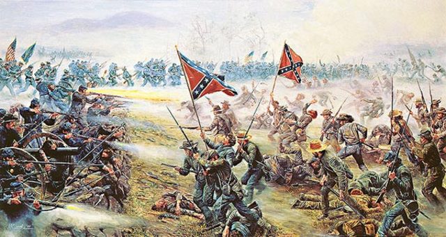 Robert E. Lee's Army is defeated at Gettysburg