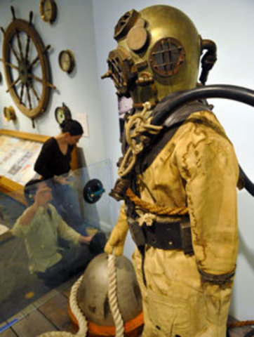 A car falls off the American Legion