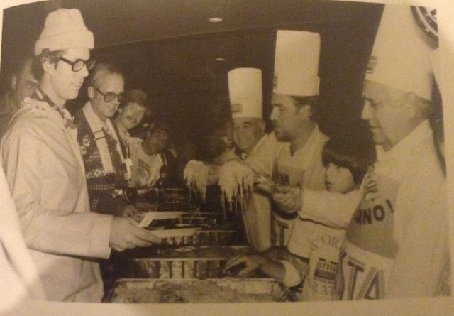 Pasta Dinner for Marathon Runners hosted on ferry