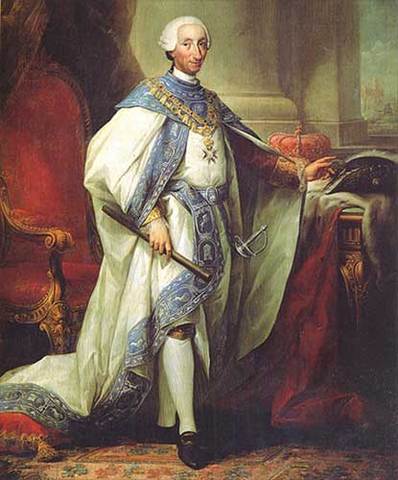 El retrato de Carlos III