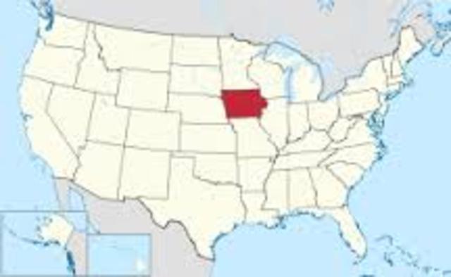 When Iowa became a State