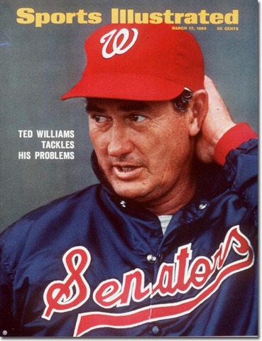 Ted Williams managed the Washington Senators.