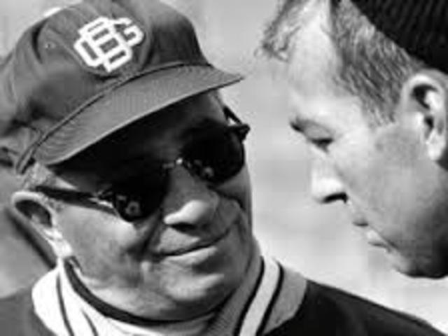 Vince Lombardi got the assistant coach job for the military acadamy.