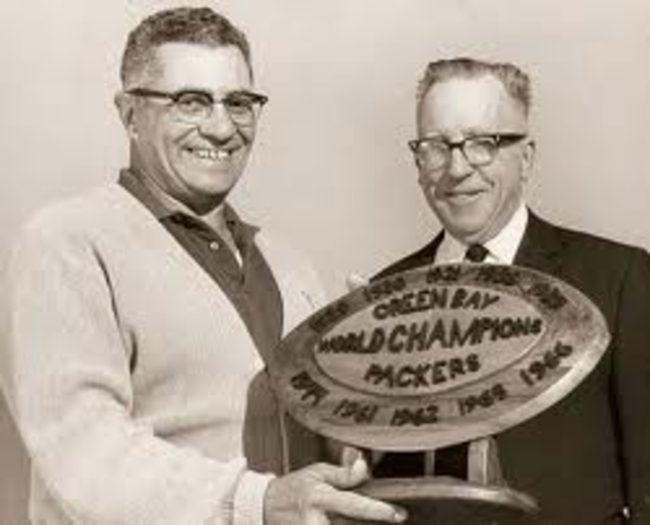 VInce Lombardi won five total NFL championships including superbowls 1&2