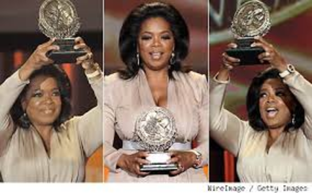 The most memorable award won by Winfrey