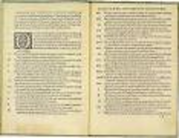 Martin Luther posts his 95 theisis