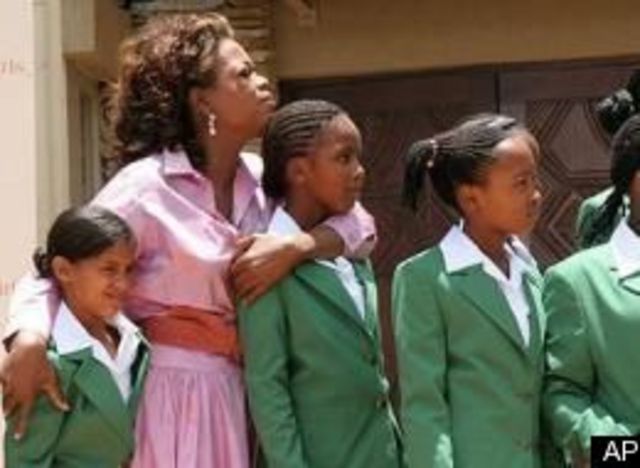 All the donating she had done.