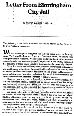 Martin Luther King is arrested during anti-segregation protests in Birmingham, Ala.