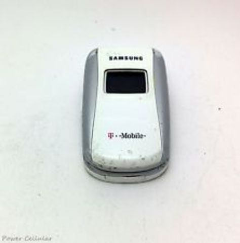 White T-Mobile Flip Phone