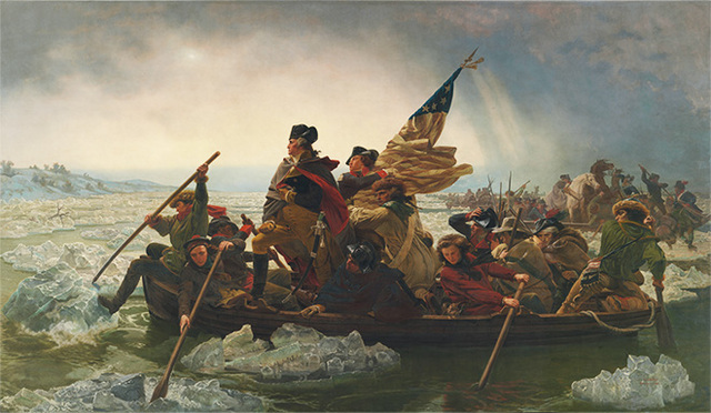 Crossing Delaware/Battle of Trenton (December 25th - 26th, 1776)