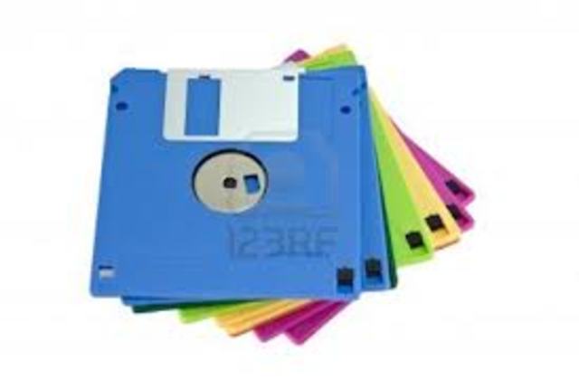 Became familiar with "Floppy Disks" in third grade
