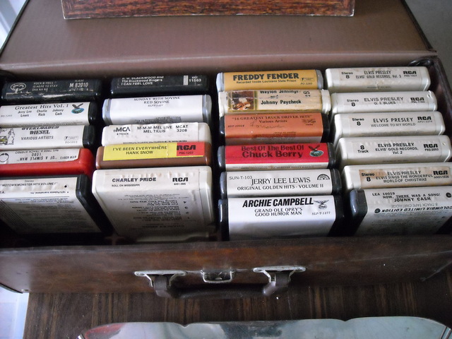 8 Track Music Casettes