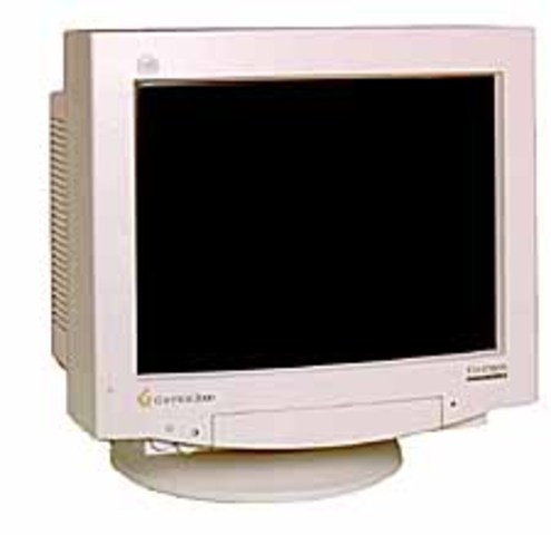 Used computer monitor to play games