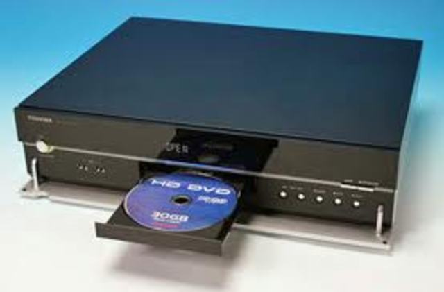 We got a DVD player! NO MORE VHS