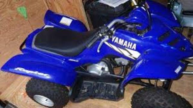 Driving a fourwheeler