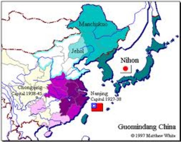 création du "manchouko"