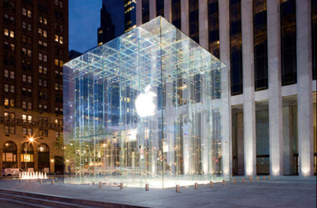 The Start of the chain Retail Stores (Apple Stores)