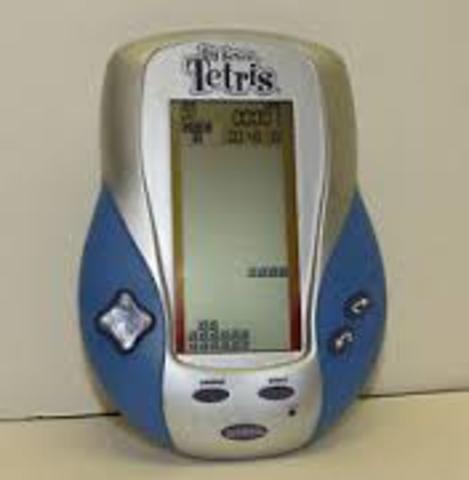 hand held tetris