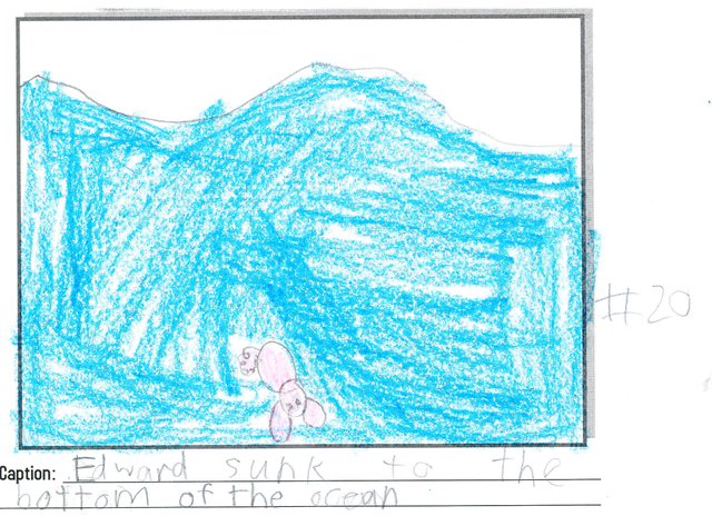 Edward fell to the bottom of the ocean for 297-days