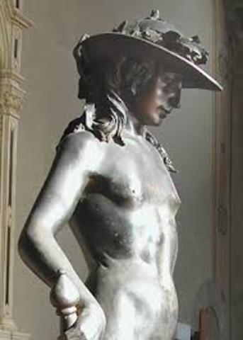 Donatello creates his David statue