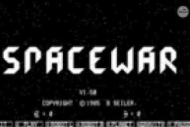 The first computer game Spacewar Computer Game invented BY Steve Russell & MIT