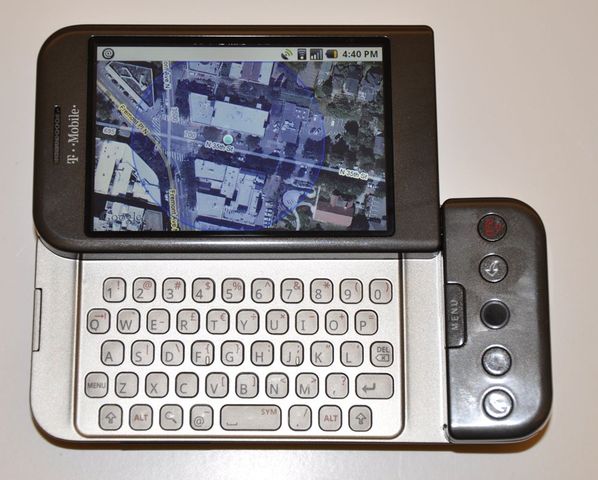 First time I used GPS on smartphone