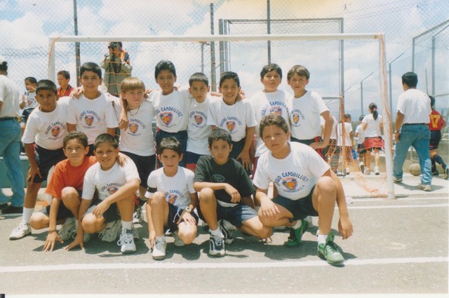 Mi hermano campeon en campeonato de Football