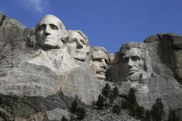 Mt.Rushmore opens.