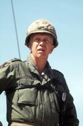 George Patton IV was born in 1923.